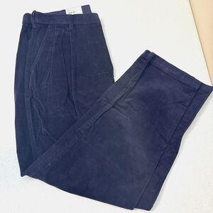 Croft & Barrow Pants Mens 38 x 32 The Stretch Corduroy NWT Classic Fit Pleated